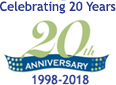Celebrating 20 years. 1998-2018